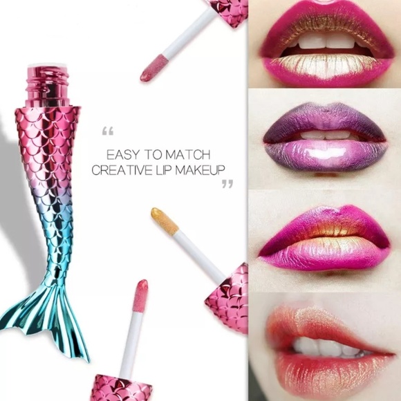 💋NEW! Mermaid Lip Gloss Lipstick - Picture 3 of 6